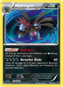 Pokémon-Karte Hydreigon 079/101