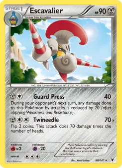 Pokémon-Karte Escavalier 080/101