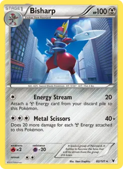 Pokémon-Karte Bisharp 082/101
