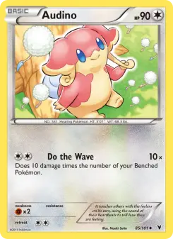 Pokémon-Karte Audino 085/101