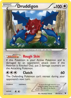 Pokémon-Karte Druddigon 089/101