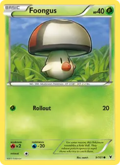Pokémon-Karte Foongus 009/101