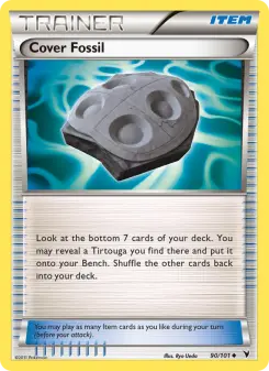 Pokémon-Karte Cover Fossil 090/101