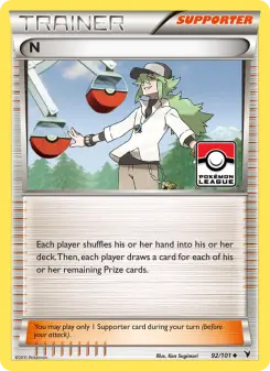 Pokémon-Karte N 092/101