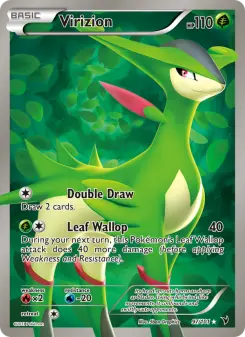 Pokémon-Karte Virizion 097/101