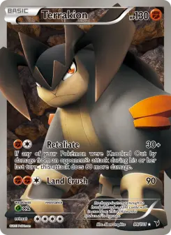 Pokémon-Karte Terrakion 099/101