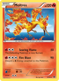 Pokémon-Karte Moltres 014/099