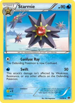 Pokémon-Karte Starmie 024/099