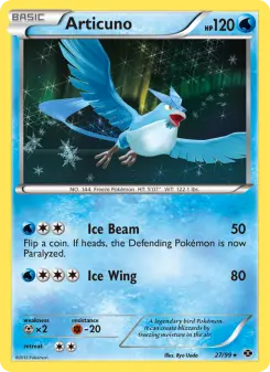 Pokémon-Karte Articuno 027/099
