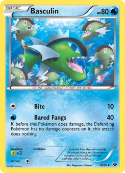 Pokémon-Karte Basculin 030/099