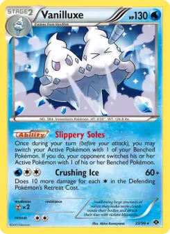 Pokémon-Karte Vanilluxe 033/099