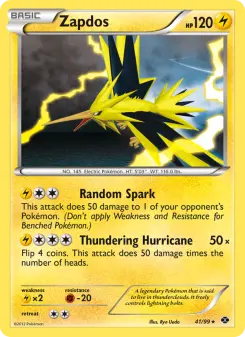 Pokémon-Karte Zapdos 041/099