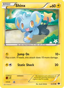 Pokémon-Karte Shinx 042/099