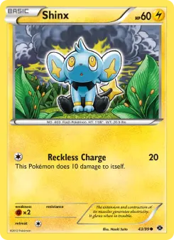 Pokémon-Karte Shinx 043/099