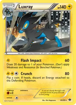 Pokémon-Karte Luxray 046/099