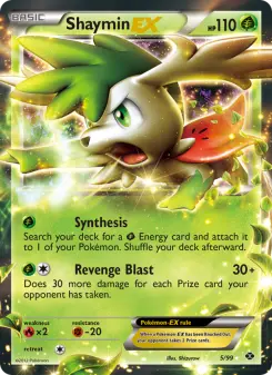 Pokémon-Karte Shaymin-EX 005/099