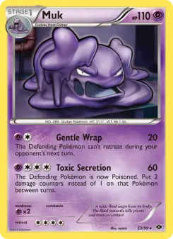 Pokémon-Karte Muk 053/099