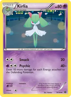 Pokémon-Karte Kirlia 056/099