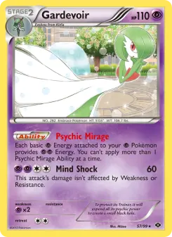 Pokémon-Karte Gardevoir 057/099