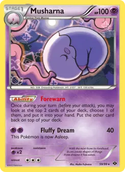 Pokémon-Karte Musharna 059/099