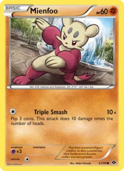 Pokémon-Karte Mienfoo 067/099