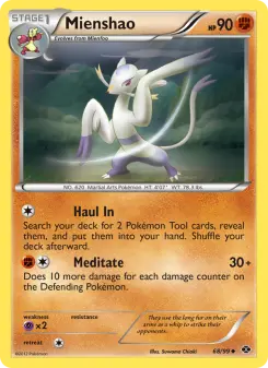 Pokémon-Karte Mienshao 068/099