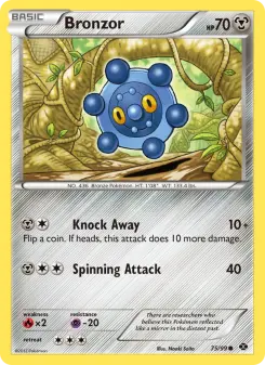 Pokémon-Karte Bronzor 075/099