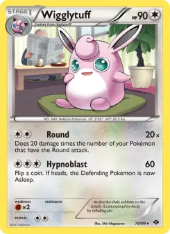 Pokémon-Karte Wigglytuff 079/099