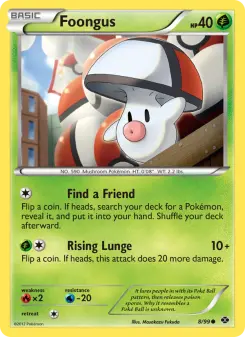 Pokémon-Karte Foongus 008/099