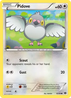 Pokémon-Karte Pidove 083/099