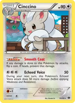 Pokémon-Karte Cinccino 085/099