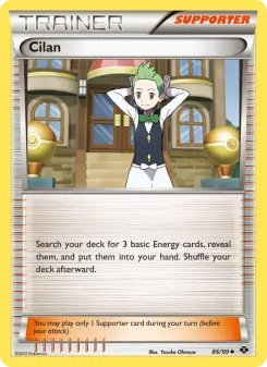 Pokémon-Karte Cilan 086/099