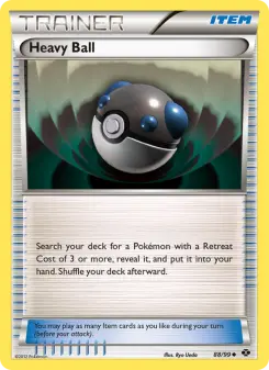 Pokémon-Karte Heavy Ball 088/099