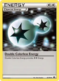 Pokémon-Karte Double Colorless Energy 092/099