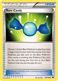 Pokémon-Karte Rare Candy 100/108