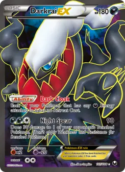 Pokémon-Karte Darkrai-EX 107/108