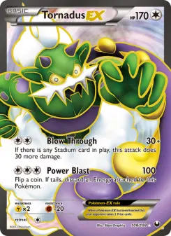 Pokémon-Karte Tornadus-EX 108/108