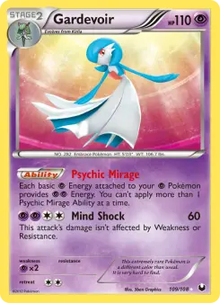 Pokémon-Karte Gardevoir 109/108