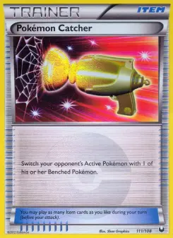 Pokémon-Karte Pokémon Catcher 111/108