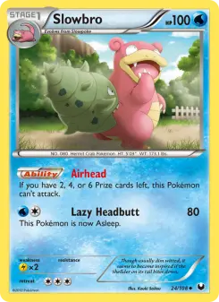 Pokémon-Karte Slowbro 024/108