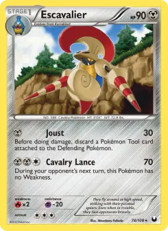 Pokémon-Karte Escavalier 074/108