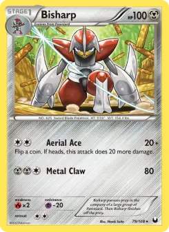 Pokémon-Karte Bisharp 079/108