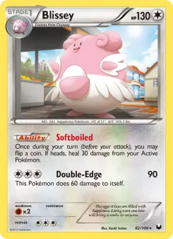 Pokémon-Karte Blissey 082/108
