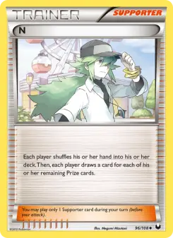 Pokémon-Karte N 096/108