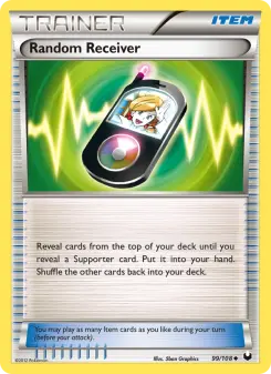 Pokémon-Karte Random Receiver 099/108