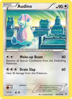 Pokémon-Karte Audino 108/124