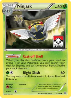 Pokémon-Karte Ninjask 011/124