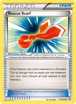 Pokémon-Karte Rescue Scarf 115/124
