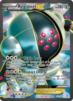Pokémon-Karte Registeel-EX 122/124