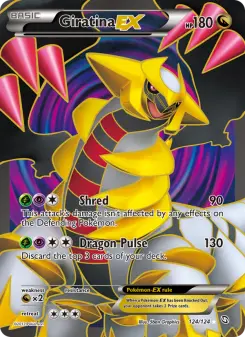 Pokémon-Karte Giratina-EX 124/124
